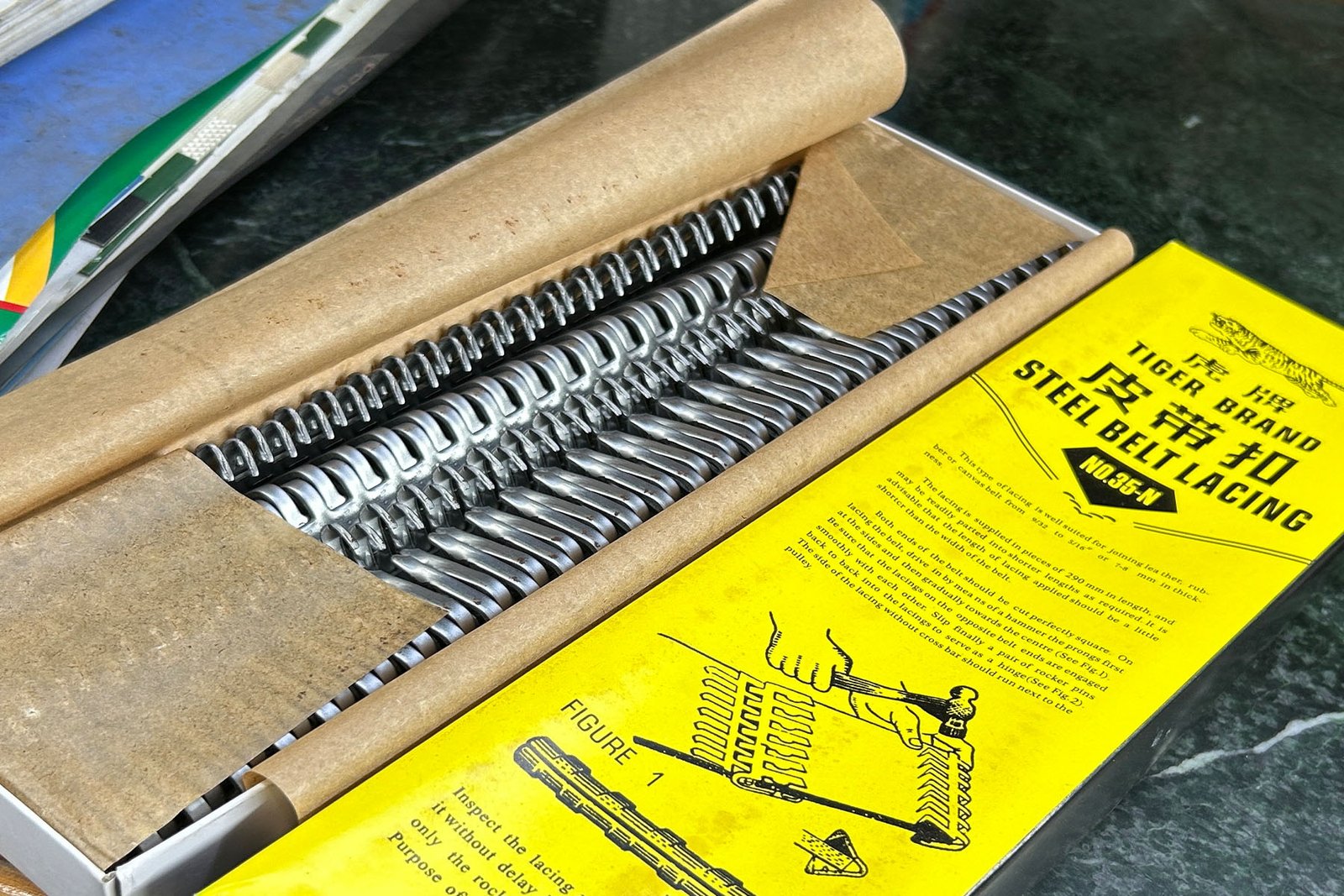 Tiger Brand Steel Belt Lacing